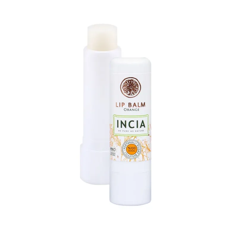 INCIA Orange 100% Natural Lip Balm – Nourishing Care 6g - Exporgin - Global Shopping Site