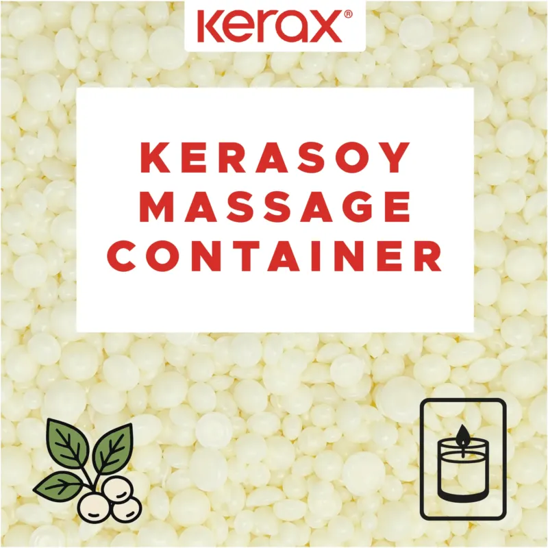 kerax kerasoy massage container sojawachs für massagekerzen
