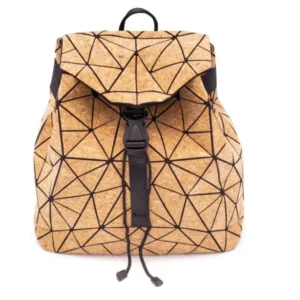 Kurk24 Kurk rugtas - Geometrisch - met kliksluiting
