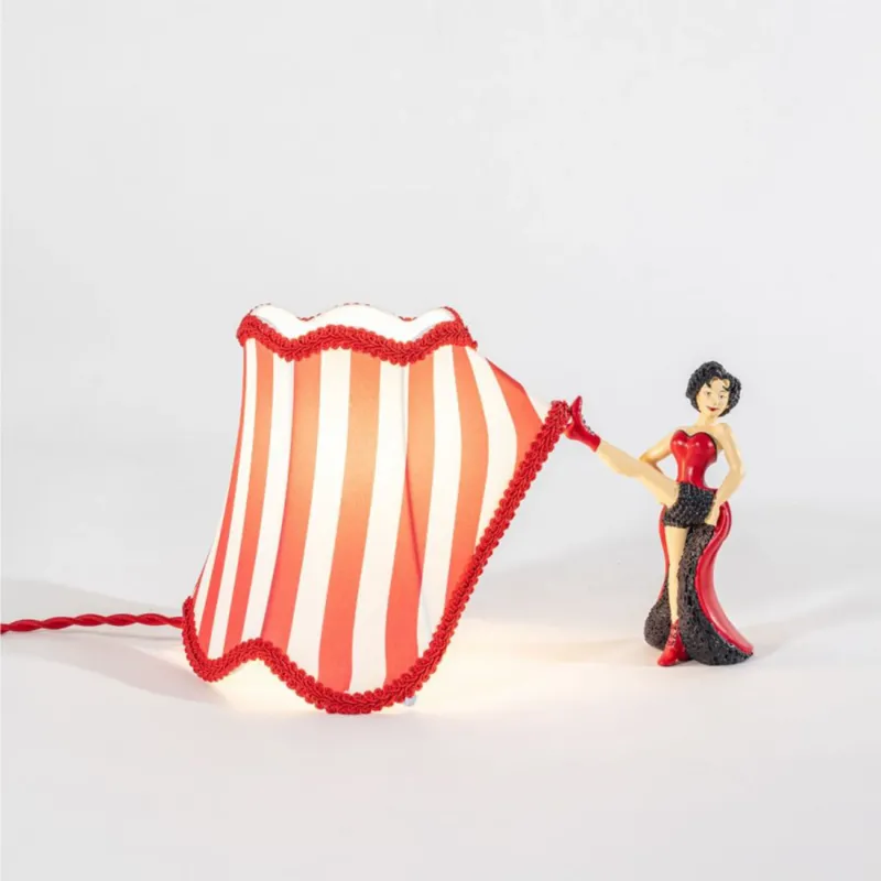 Tischleuchte CIRCUS ABATJOUR LUCY mit Beleuchtung