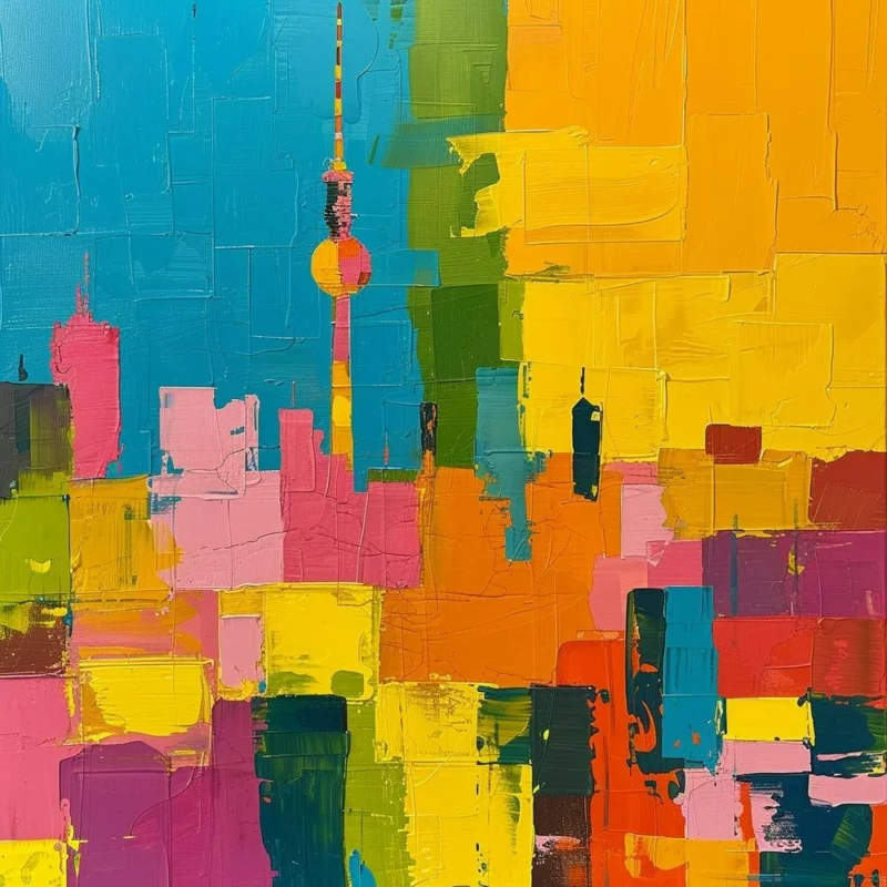 Abstract Travel Collection Berlin Germany 2
