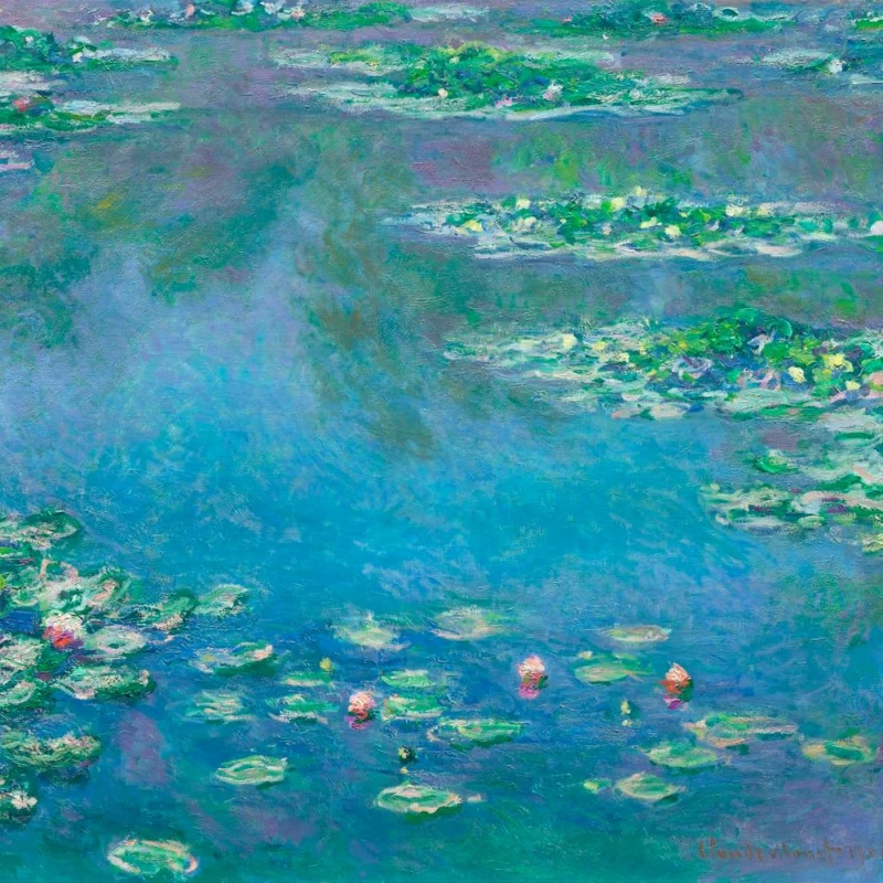 Claude Monet Water Lilies Painting