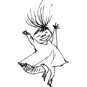 The Moomin Drawings Collection Happy Mymble