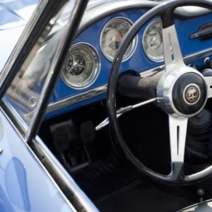 Blue Alfa Romeo Giulietta Spider