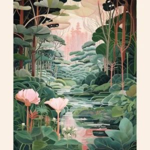 The Daintree Rainforest Australia Travel Poster