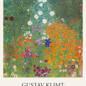 Cottage Garden,Gustav Klimt Poster