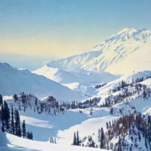 El Colorado, Chile Vintage Skiing Poster