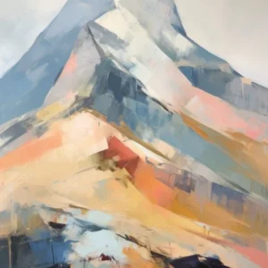 Yr Wyddfa Wales 1 Mountain Painting
