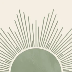 Sage Green Sun, Sunset, Sunrise