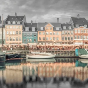 Evening Mood At Nyhavn Copenhagen