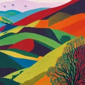 Lake District National Park 1 United Kingdom Abstract Colourful