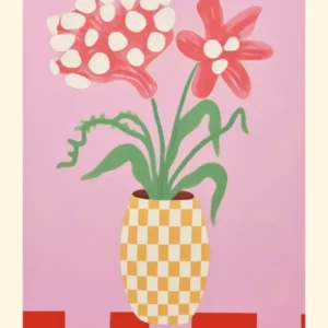 Spring Collection Freesias Flower Vase 3