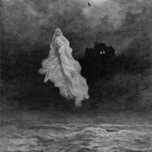 The Raven by Gustave Dore for Edgar Allen Poe 1884 - Remastered Vintage Victorian Horror Spooky Story Tales Cool Ghouls Spirits Full Moon Witchy Horrorcore