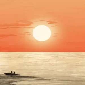 Bateau Bay Beach Australia At Sunset Golden Tones 2
