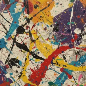 Contemporary Artwork Inspired By Jackson Pollock 2