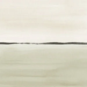 Watercolor Landscape 25 Green & Beige