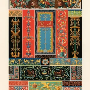 Greek Roman Pattern, Albert Racine