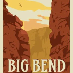 Big Bend National Park Travel Poster