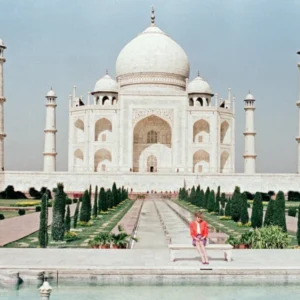 Princess Diana At The Taj Mahal, 1992