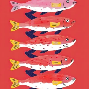 Underwater Artistry Fish Poster