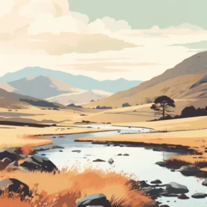 Lake District National Park England 2 Hiking Trail Landscape
