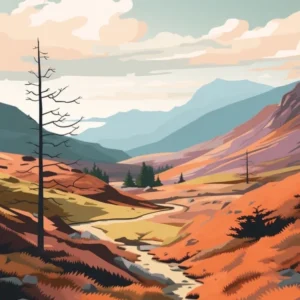 The Great Glen Way Scotland 8 Hiking Trail Landscape