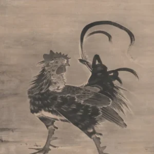 Roosters, Hen, And Chicks, Itō Jakuchū