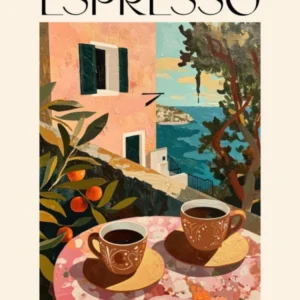 Florence Espresso Made In Italy 2 Poster