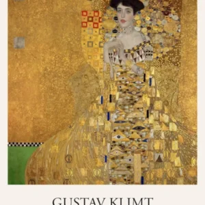 Portrait Of Adele Bloch Bauer I, Gustav Klimt Poster