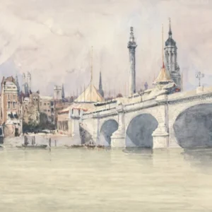 The Opening Of The New London Bridge, David Cox (2)