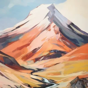 Beinn Mhanach Scotland 2 Mountain Painting