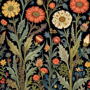 William Morris Floral Wallpaper 17