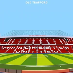 Old Trafford Manchester United Print