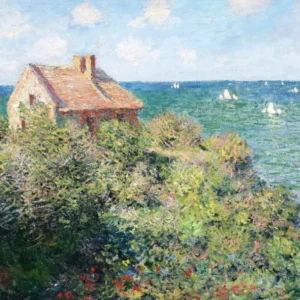 Claude Monet - House On The Cliff