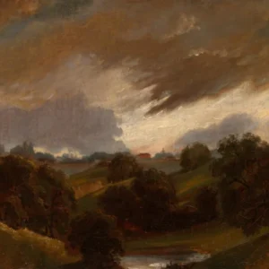 Hampstead, Stormy Sky, John Constable