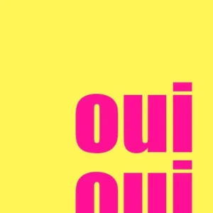Yellow & Pink ‘Oui Oui’ Bathroom