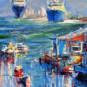 Port Of Durban South Africa Abstract Block harbour