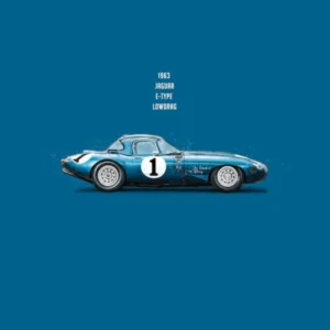 Cars in Colors, Jaguar E-Type Lowdrag