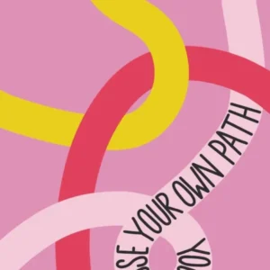 You Choose your Own Path Inspirational Quote Minimalism