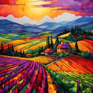 Woodinville Wine Country Fauvism 4