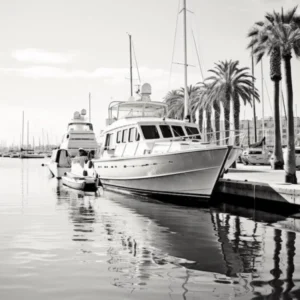Cannes Black And White Analogue Photograph 4