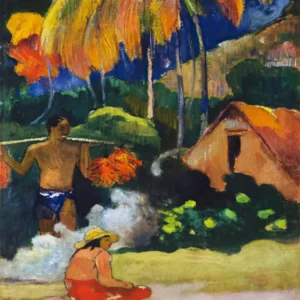 Landscape In Tahiti (1892), Paul Gauguin