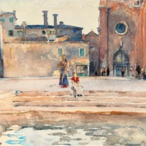 Campo Dei Frari, Venice, John Singer Sargent
