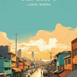 Surulere Lagos Market Travel Art