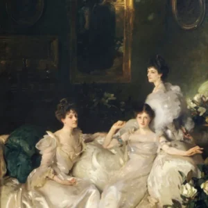 The Wyndham Sisters Lady Elcho, Mrs. Adeane, and Mrs. Tennant (1899), John Singer Sargent