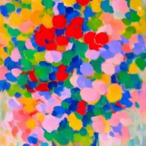 Bright Bouquet Matisse Inspired Flower