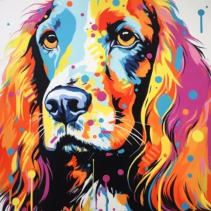 Cocker Spaniel Pop Art Inspired 2