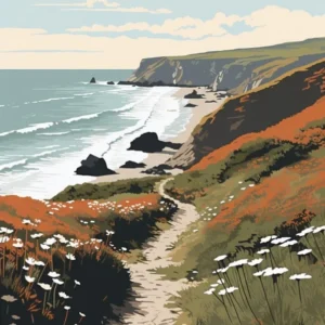 The Wales Coast Path Wales 2 Hiking Trail Landscape