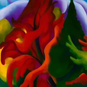 Georgia O'Keeffe - Trees in Autumn, 1920-1921