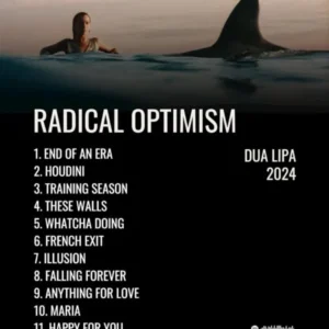 Radical Optimism Dua Lipa - Album Poster